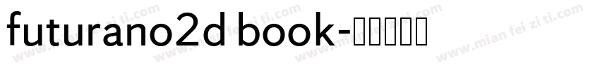 futurano2d book字体转换